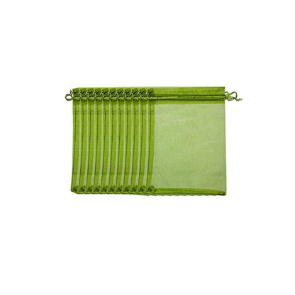 50/100PCS Garden Fruit Protection Net Bags Insect Proof Drawstring Mesh Organza - 50Pcs 20x30cm