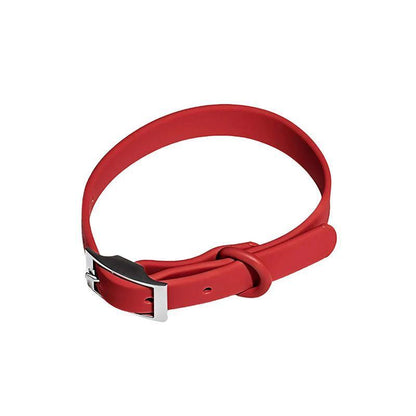 PVC Dog Collar Working Dog Kennels Waterproof Soft Adjustable for Pets M Size - Purple - Factory Direct Shop