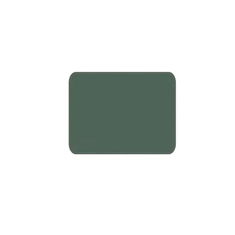 Leather Mouse Pad 30x25.5cm Waterproof Gaming Desk Mat Anti Slip Rubber Mousepad - Grey