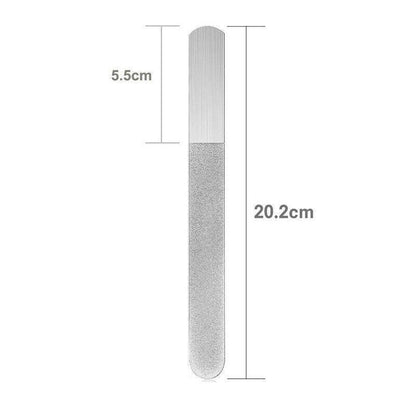 Diamond Nail File for Hand Foot Care Manicure Podiatry Tool 20.2cm - 5PCS