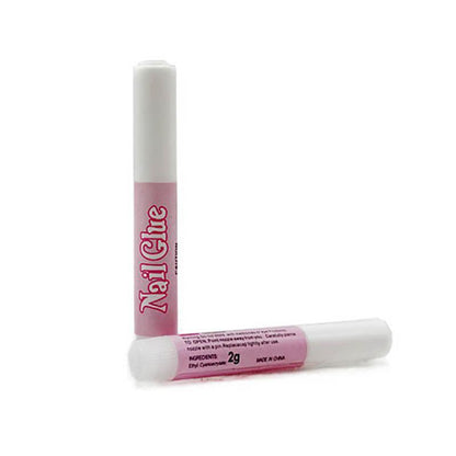 Nail Glue Adhesive 2g for Fake Nails Tips Acrylic Nail Art Strong Bond 2 to 50PCS - 50PCS