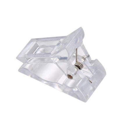 5-50Pcs Nail Tips Clip Clamps For Poly Gel Quick Building Extension Builder Tool - 5PCS