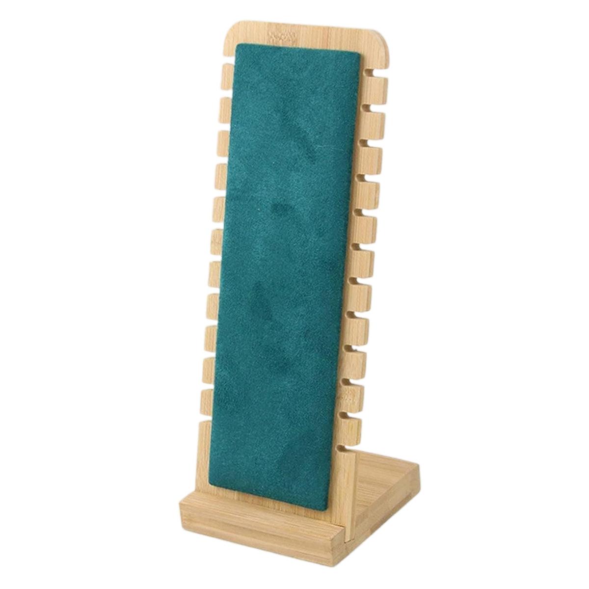 Jewellery Display Rack Necklace Hanging Stand Organiser Holder for Accessories - Green