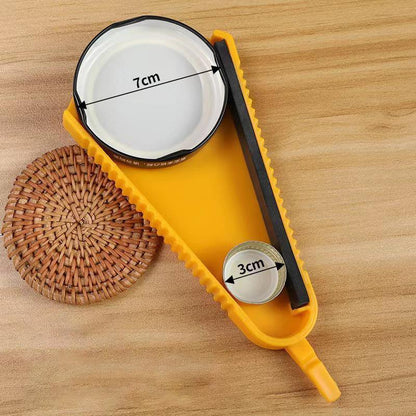 Multipurpose Jar Bottle Can Opener with Non Slip Grip for Kitchen Use