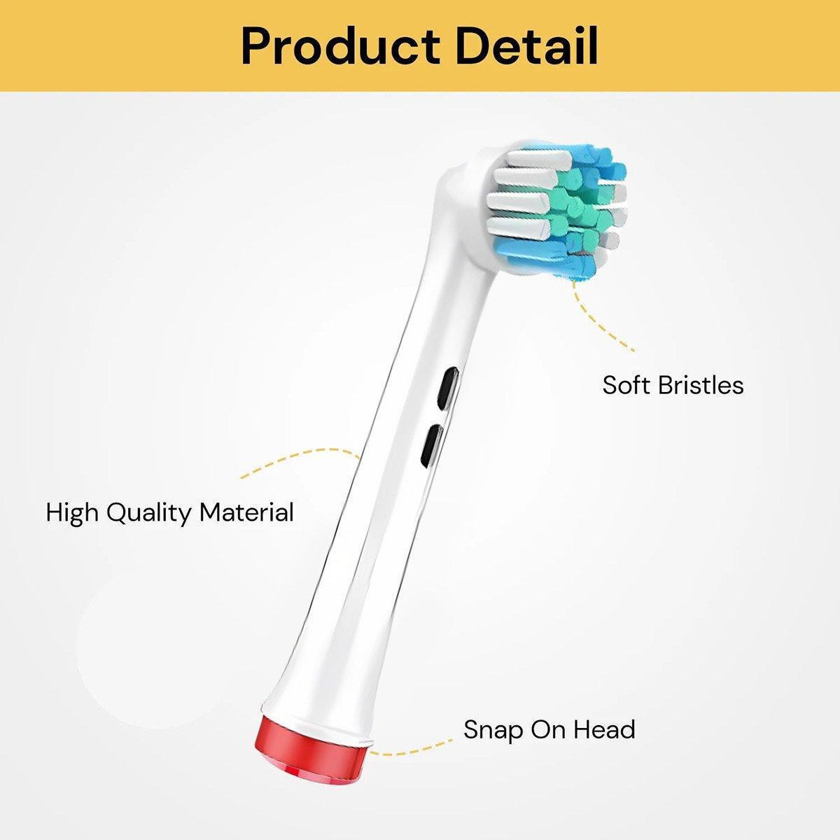 20pcs Electric Toothbrush Heads Replacement For Oral B Braun Models Series