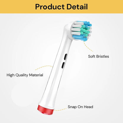 20pcs Electric Toothbrush Heads Replacement For Oral B Braun Models Series