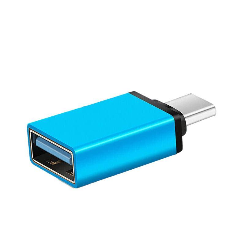 USB Type-C to USB 3.0 Adapter OTG Converter for Phone Tablet Laptop - Black