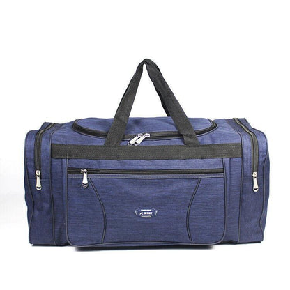 Large Capacity Waterproof Travel Luggage Bag Lightweight Foldable Handbag - Small-Grey