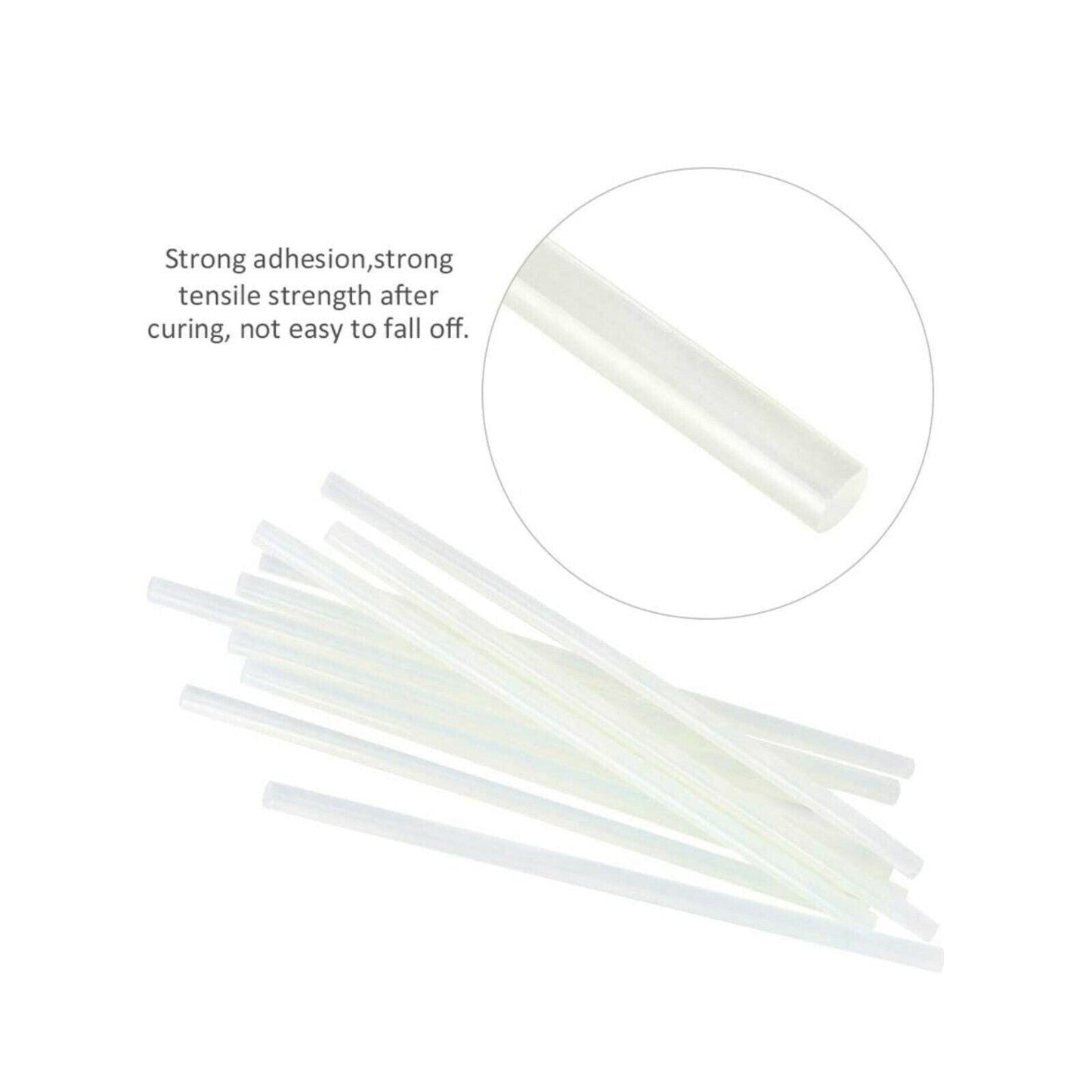 Clear Hot Melt Glue Sticks Adhesive Craft Stick for DIY Glue Tool 7mm 11mm - 7mm x 100mm 200pcs