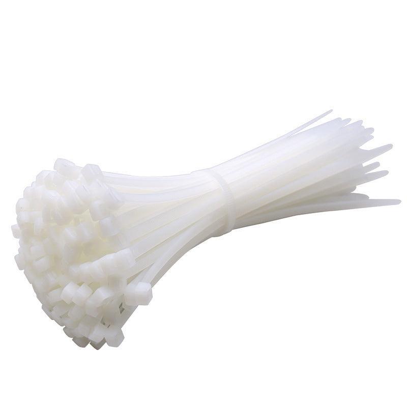 50X Cable Ties Zip Ties Nylon Uv Stabilised Black Cable Tie - 10*750mm White