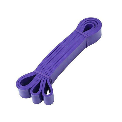 Heavy Duty Resistance Yoga Band Loop Exercise Fitness Workout Band Gym Band - Blue 125-170 lbs (64mm*2080mm)
