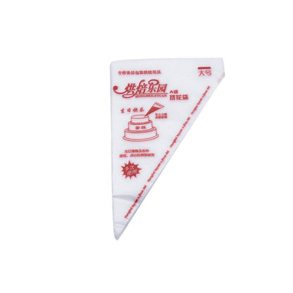100-200Pcs Disposable Piping Bags For Cake Decor Icing Frosting Piping Nozzles - Red-Small *100 PCS