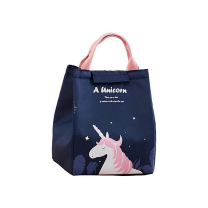 Portable Insulated Thermal Lunch Box Carry Tote Picnic Case Storage Bag 18x24x15cm - E04 (18x24x15cm)