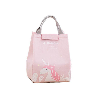 Portable Insulated Thermal Lunch Box Carry Tote Picnic Case Storage Bag 18x24x15cm - E04 (18x24x15cm)