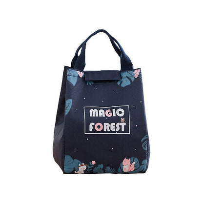 Portable Insulated Thermal Lunch Box Carry Tote Picnic Case Storage Bag 18x24x15cm - E07 (18x24x15cm)