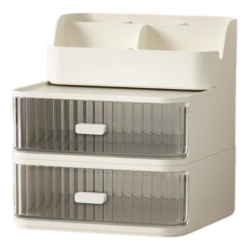 Drawer Storage Box Stationery Cosmetic Organizer Multi Purpose Desktop Holder - Green - Factory Direct Shop