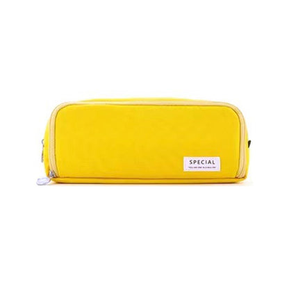 Zipper Pencil Case Large Capacity Storage Bag School Stationery Makeup Organizer - Dot