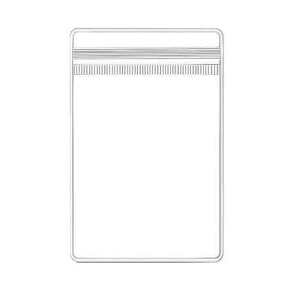 100pcs PVC Self-Sealing Jewelry Bags Anti-Oxidation Storage Dustproof Bags - 5*7cm