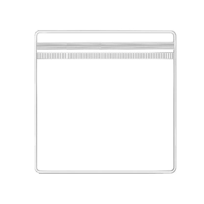 100pcs PVC Self-Sealing Jewelry Bags Anti-Oxidation Storage Dustproof Bags - 5*7cm