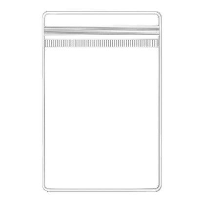 100pcs PVC Self-Sealing Jewelry Bags Anti-Oxidation Storage Dustproof Bags - 6*8cm