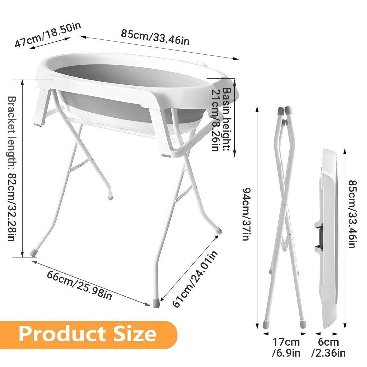 Pet Bath Tub Elevated Stand for Cats and Puppies Portable Bathing Tub for Pets - Factory Direct Shop