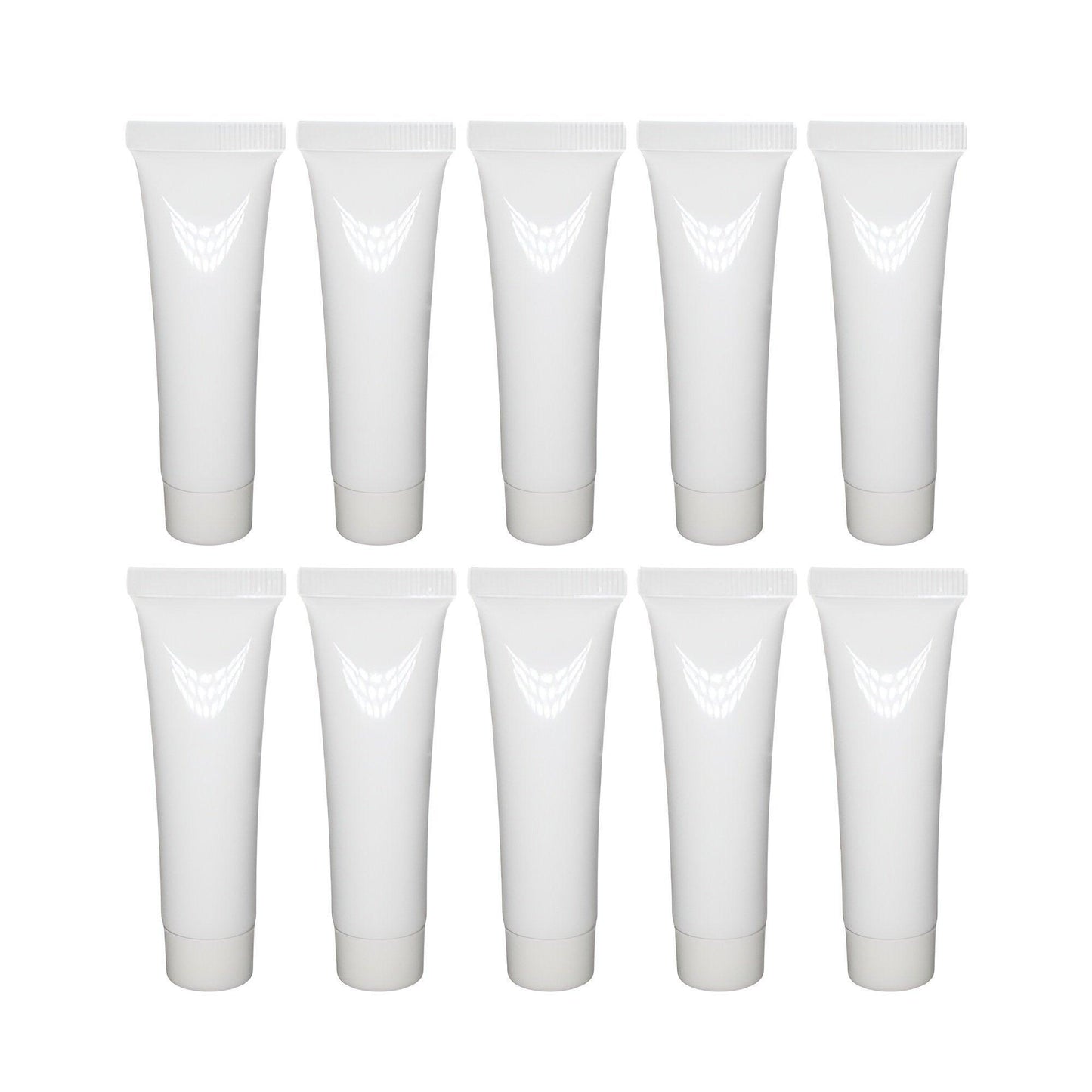 10x Soft Cosmetic Tubes for Face Wash Hand Cream Lotion Packaging Containers - 40ml