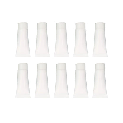 10x Soft Cosmetic Tubes for Face Wash Hand Cream Lotion Packaging Containers - 40ml