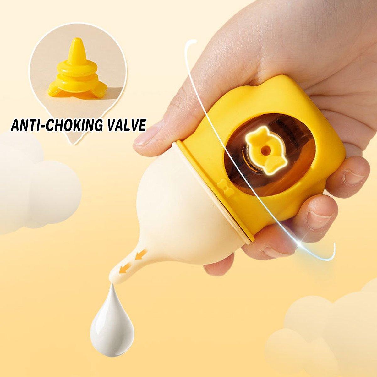 Silicone Pet Milk Feeding Bottle with Scale for Small Puppies and Kittens 20ml 80ml - 80ml - Pink - Factory Direct Shop