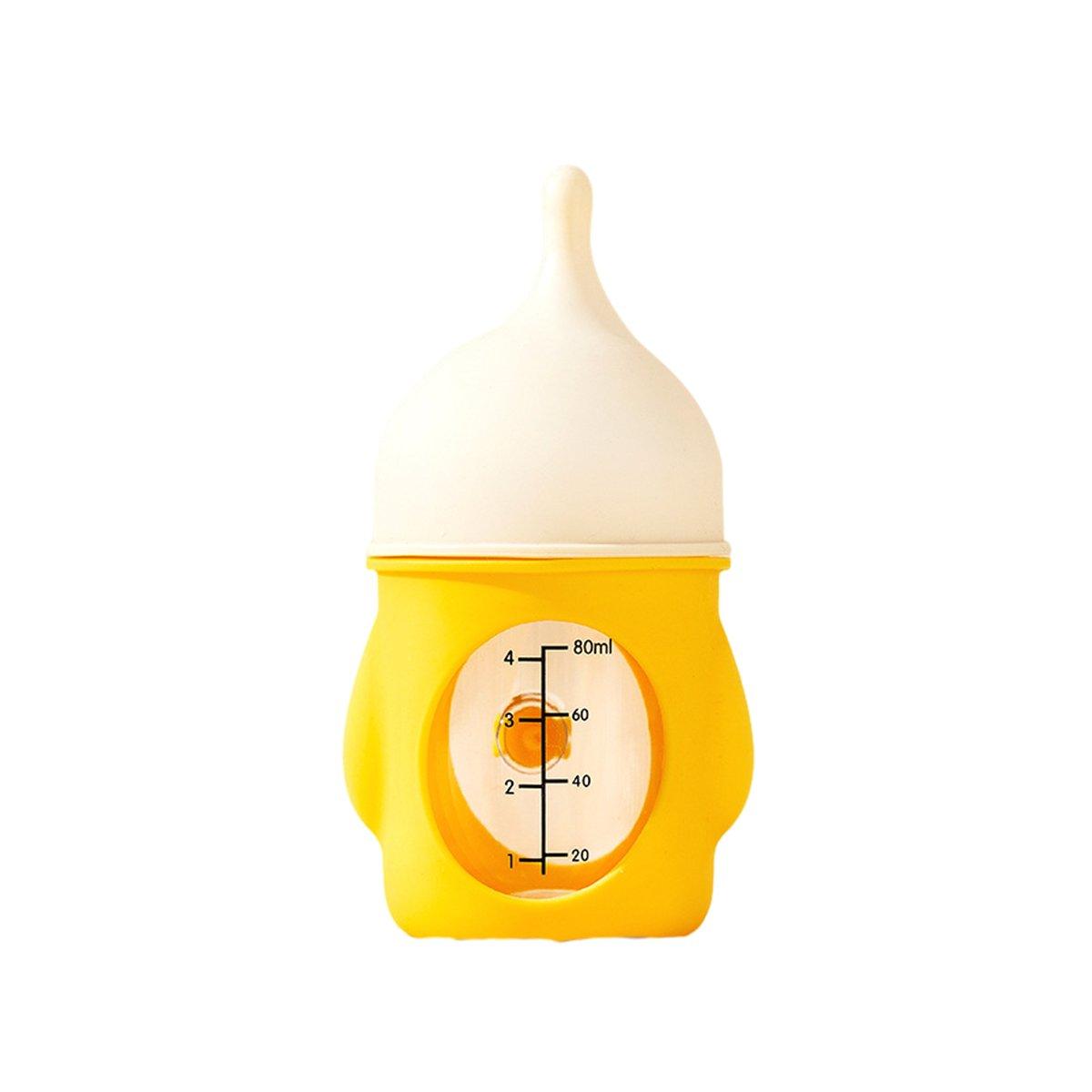 Silicone Pet Milk Feeding Bottle with Scale for Small Puppies and Kittens 20ml 80ml - 80ml - Pink - Factory Direct Shop