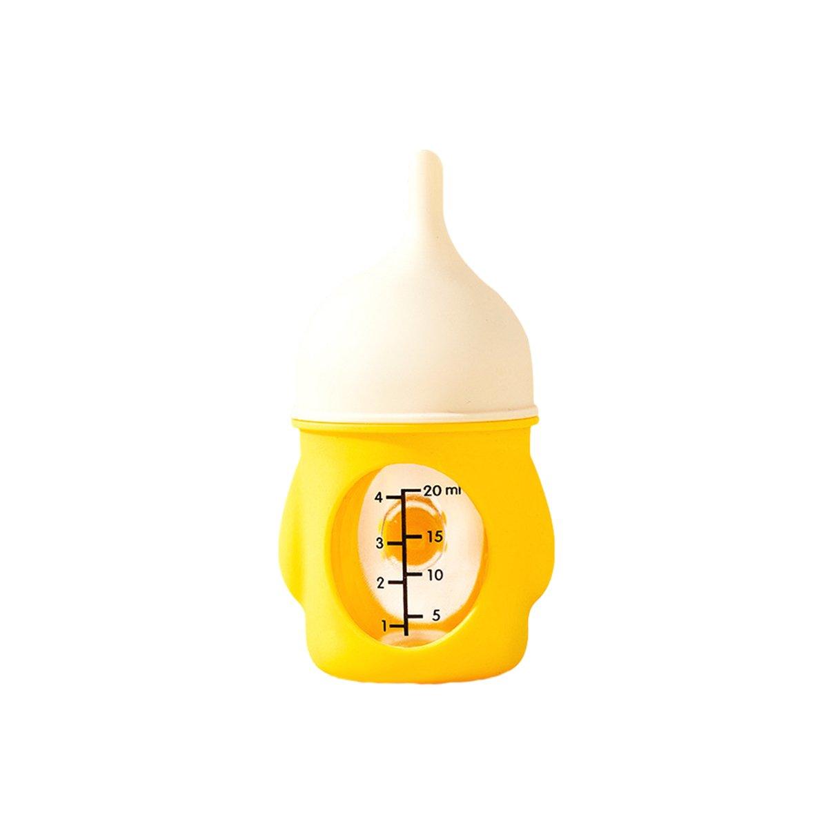 Silicone Pet Milk Feeding Bottle with Scale for Small Puppies and Kittens 20ml 80ml - 80ml - Pink - Factory Direct Shop