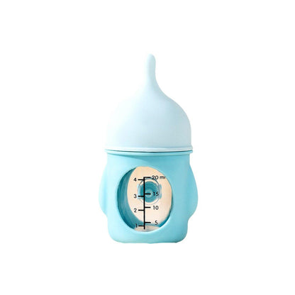 Silicone Pet Milk Feeding Bottle with Scale for Small Puppies and Kittens 20ml 80ml - 80ml - Pink - Factory Direct Shop