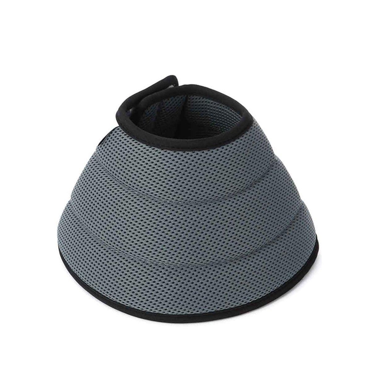 Elizabethan Collar Anti Licking Biting Pet Collar for Cats and Dogs Recovery Use - Grey - Size2 - Factory Direct Shop