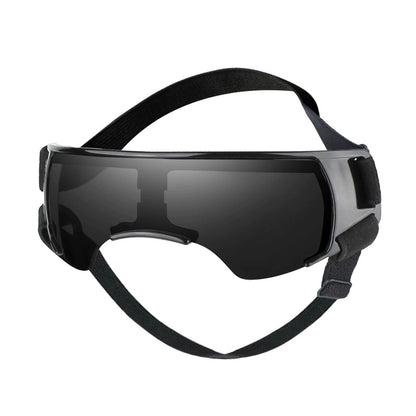 Pet Dog Sunglasses Goggles UV Eye Shield for Small Dogs Outdoor Travel Sunshade - Gold