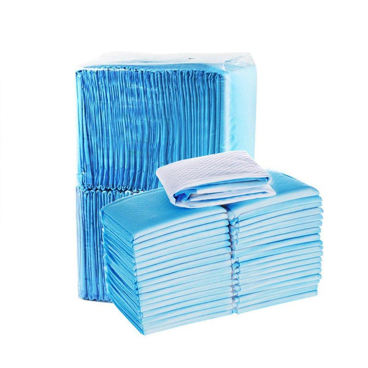 Large Puppy Dog Training Pads Pet Toilet Thickened Pee Pads Mat Indoor Absorbent - M ( 60*45cm) - 50PCS - Factory Direct Shop