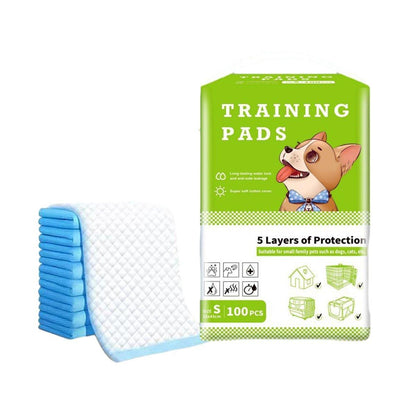 Large Puppy Dog Training Pads Pet Toilet Thickened Pee Pads Mat Indoor Absorbent - M ( 60*45cm) - 50PCS - Factory Direct Shop