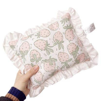 Lace Cat Pillow Soft Pet Cushion for Sleeping Comfortable Kitty Bed Cushion - White Rabbit