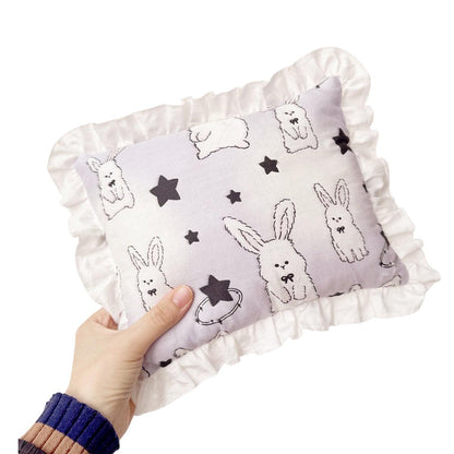 Lace Cat Pillow Soft Pet Cushion for Sleeping Comfortable Kitty Bed Cushion - White Tree