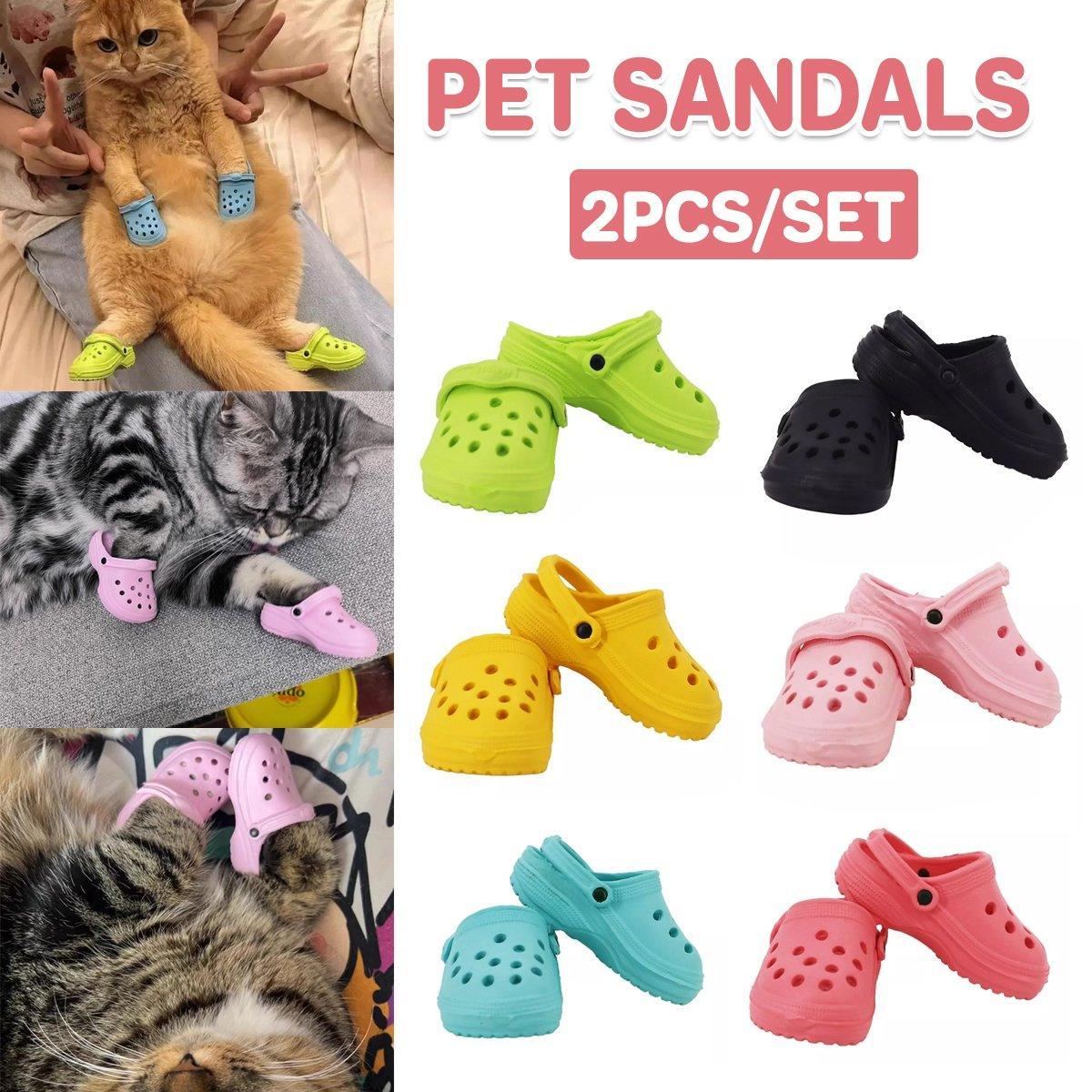 2pcs Shoe Charms Accessories for Shoes Bags Clothing Pet Shoes Decorative Set - Yellow
