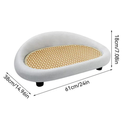 Large Cat Scratching Board Sofa Scratch Resistant Nest for Cats and Kittens - Brown