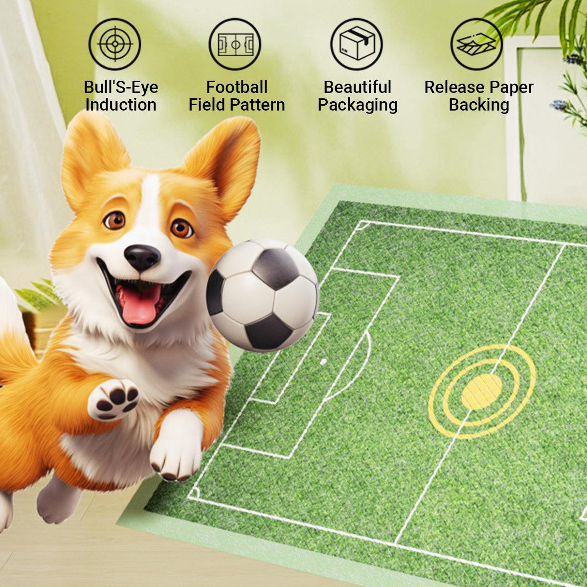 Pet Urinal Pads for Dogs Bullseye Diaper Pads Leakproof Pet Training Pads Dogs - S - 50PCS - Factory Direct Shop