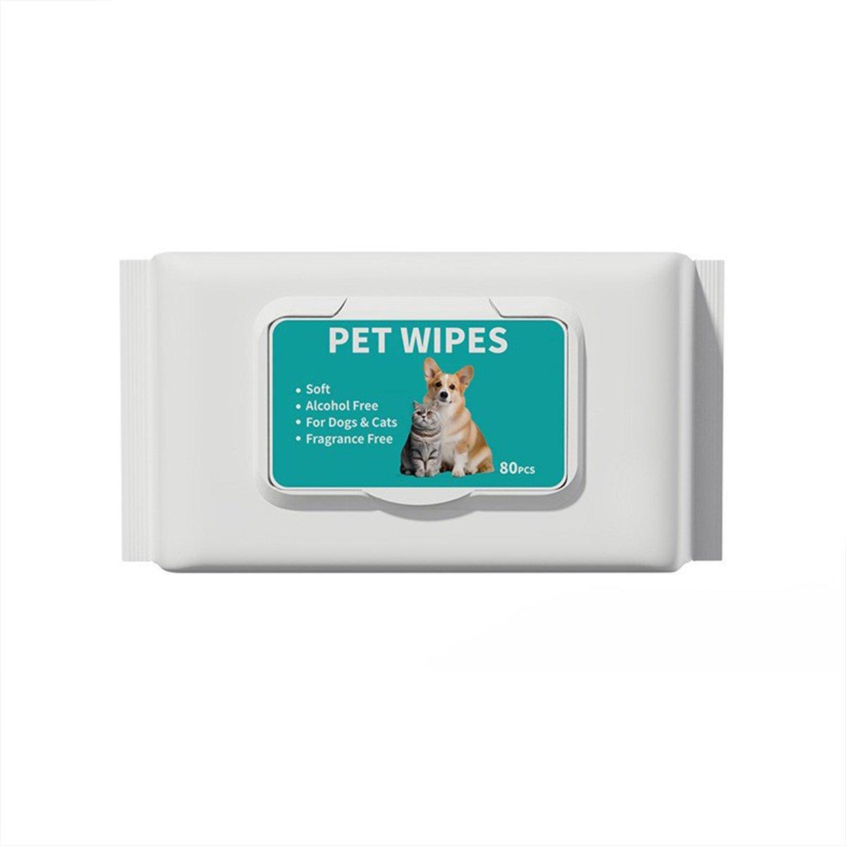 Pet Ear Cleaning Wipes Dogs Cats Gentle Ear Care Wipes Healthy Ears
