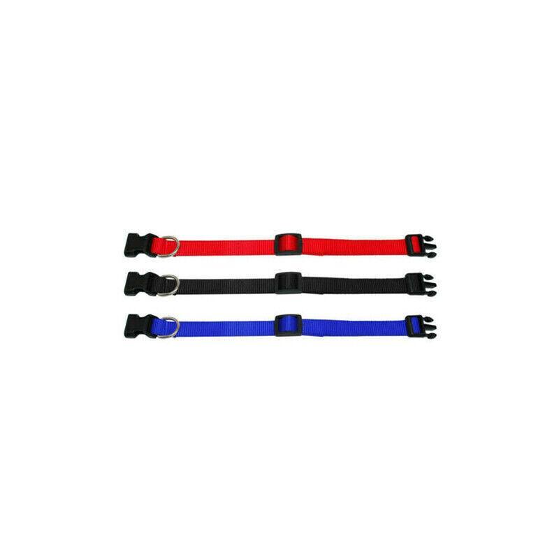 XS Size Dog Puppy Pet Collar Adjustable Nylon Toy Pink Blue Red Black - Yellow - Factory Direct Shop