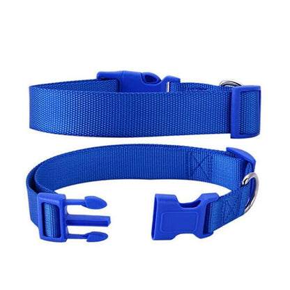 XS Size Dog Puppy Pet Collar Adjustable Nylon Toy Pink Blue Red Black - Yellow - Factory Direct Shop