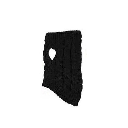 Puppy Dog Jumper Winter Warm Knitted Sweater Pet Clothes Small Dogs Coat Thermal M Size - White