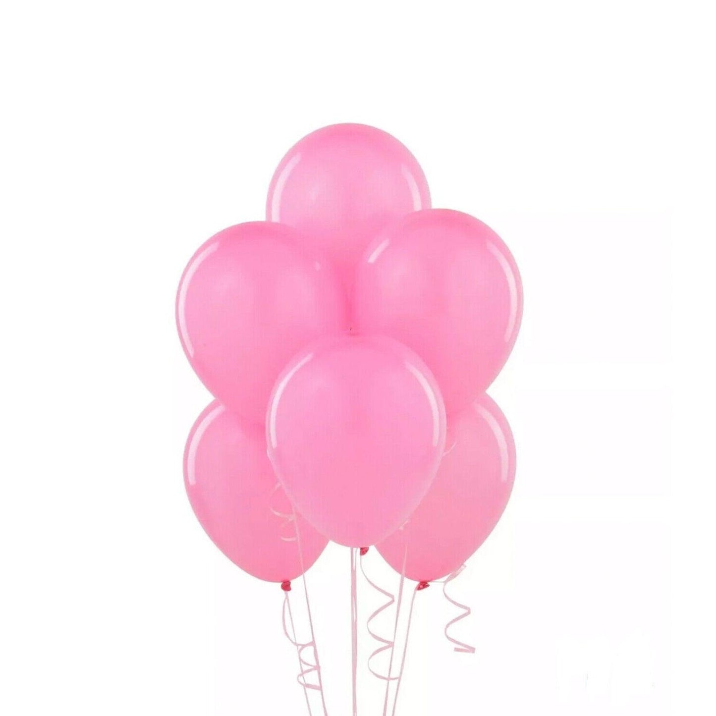 100PCS 10 Inch Latex Balloons Party Decorations Birthday Wedding Balloon Solid Colour - Coral