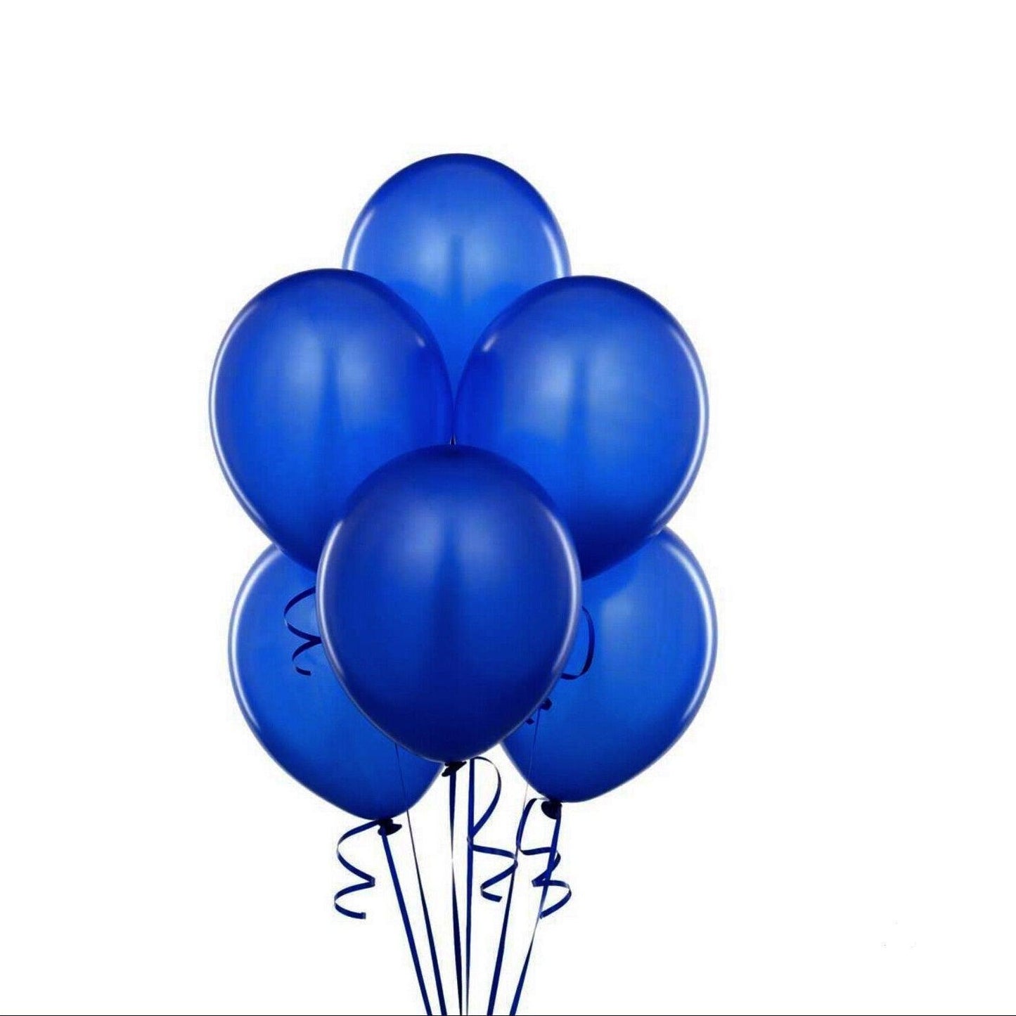 100PCS 10 Inch Latex Balloons Party Decorations Birthday Wedding Balloon Solid Colour - Lake Blue