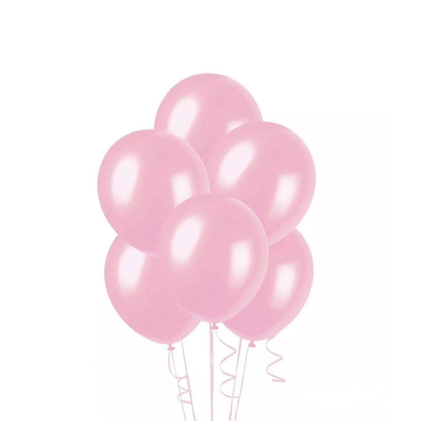 100PCS 10 Inch Latex Balloons Party Decorations Birthday Wedding Balloon Solid Colour - Silver