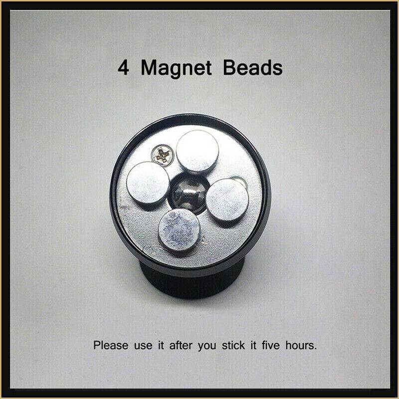 360-Degree Car Phone Holder Dashboard Mount Stand Cradle for Flat Surface - Gold