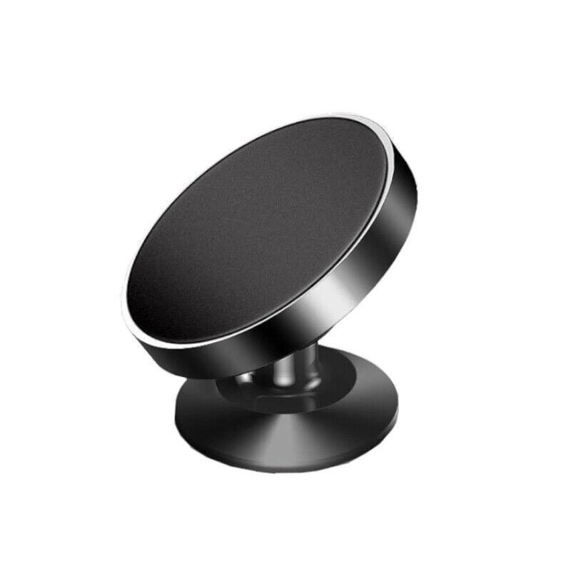 360-Degree Car Phone Holder Dashboard Mount Stand Cradle for Flat Surface - Silver