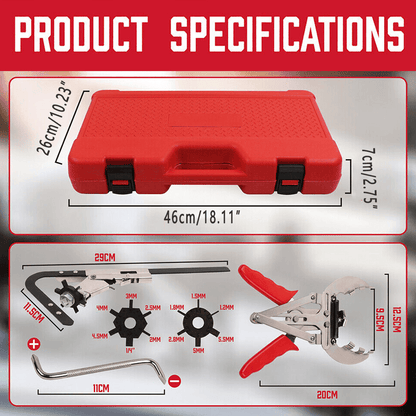 11X Auto Engine Piston Ring Service Tool Set Compressor Tools Kit for Car